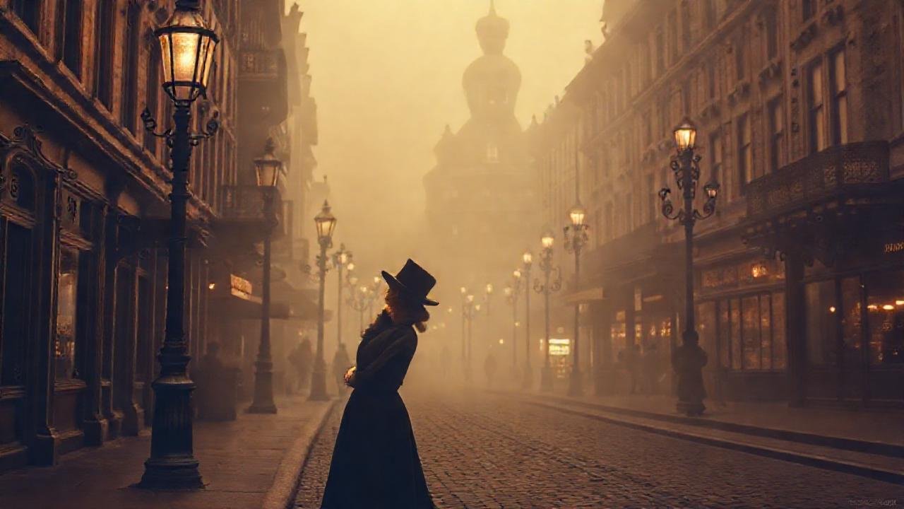 Una elegante escena victoriana