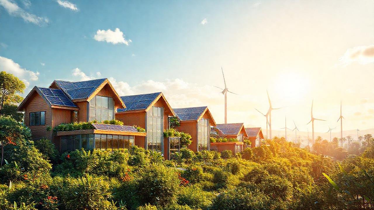 Edificios sostenibles integran diseño moderno y energía limpia