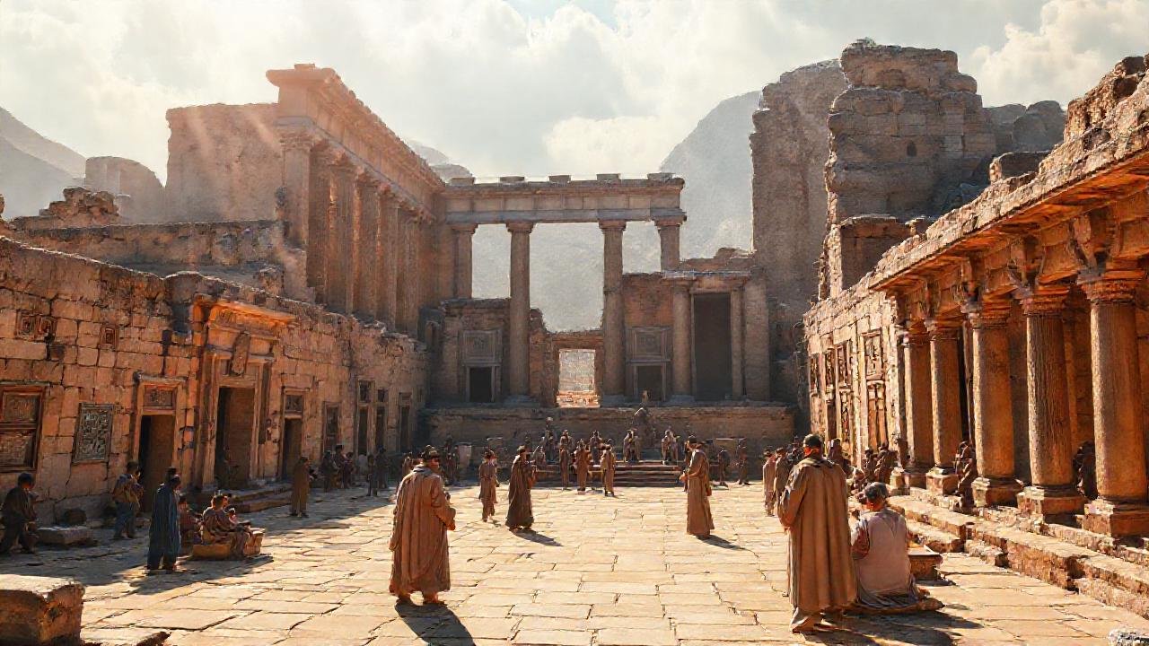 Ruinas antiguas evocan conocimiento y misterio