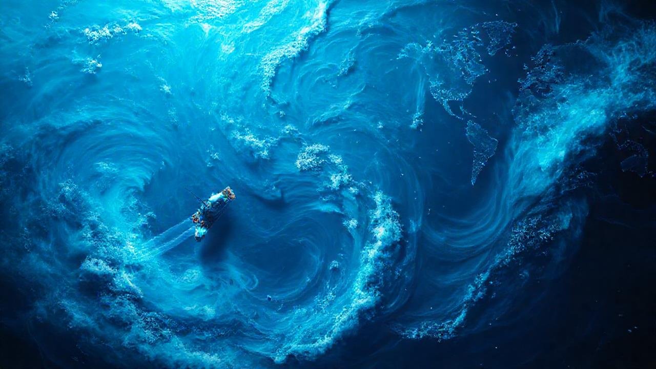 Corrientes oceánicas profundas revelan patrones globales