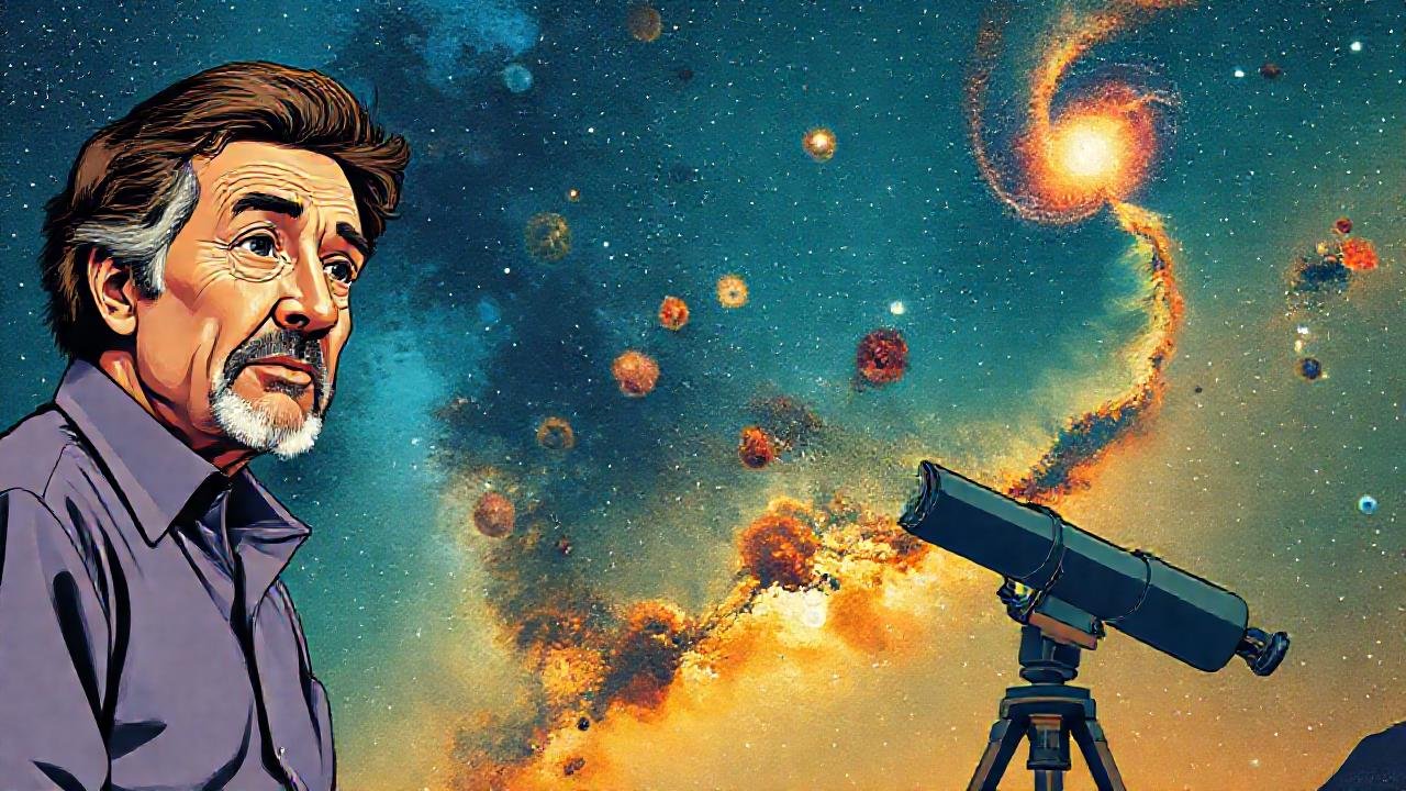 Sagan ilustró el cielo estelar con detalle