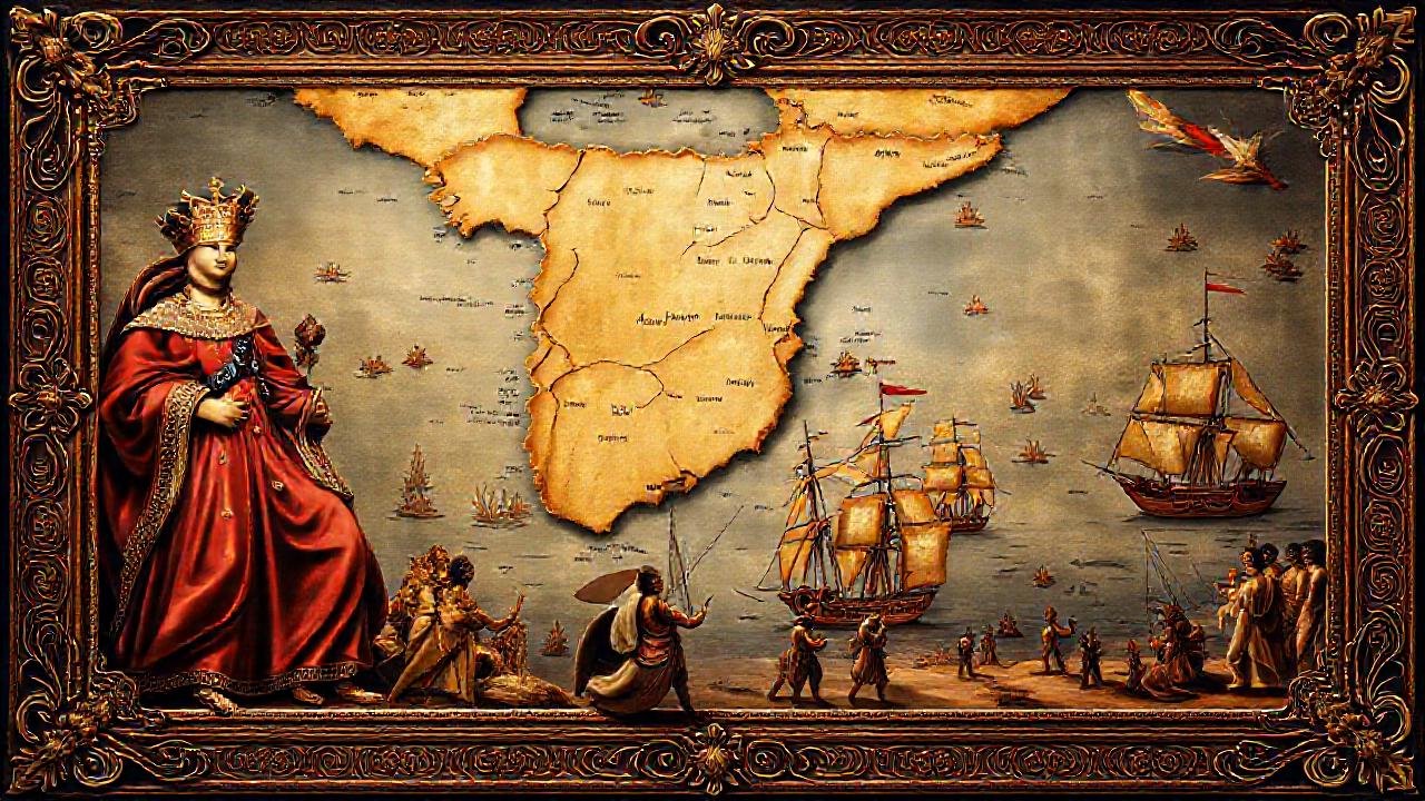 España conquistó el Nuevo Mundo históricamente