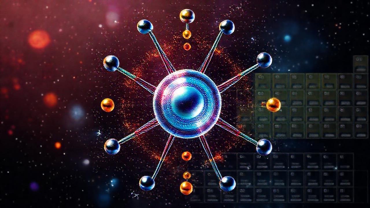 El átomo contiene partículas y niveles