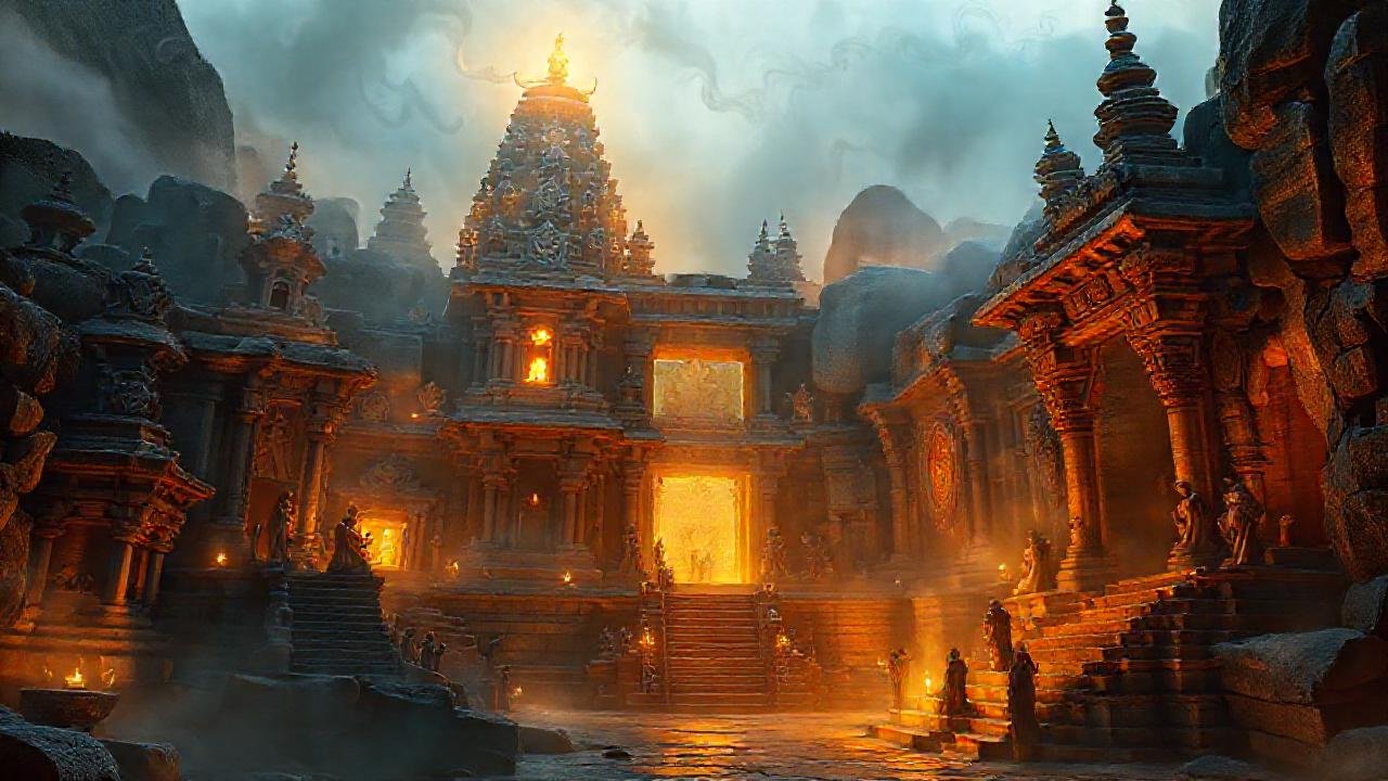 Ruinas antiguas irradian un aura misteriosa