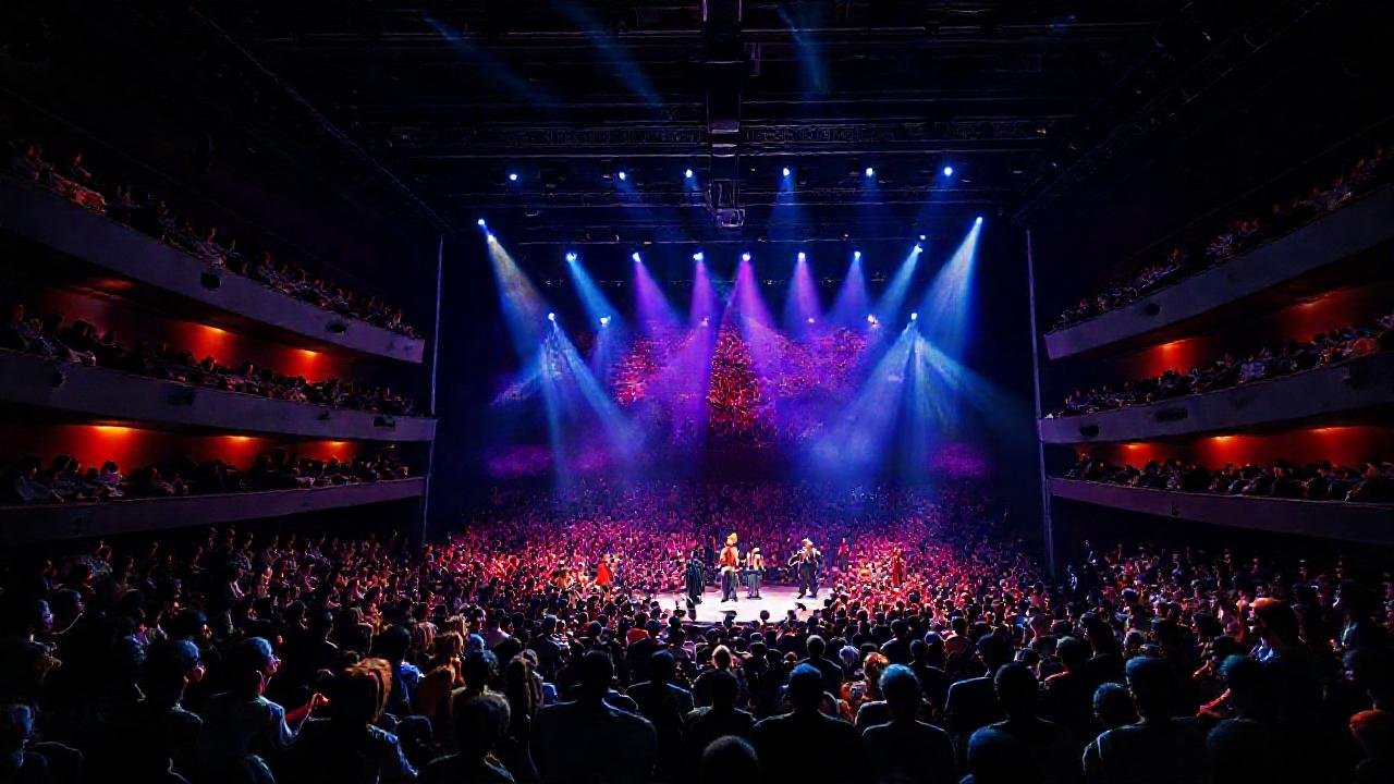 El teatro moderno cautiva con arte vibrante