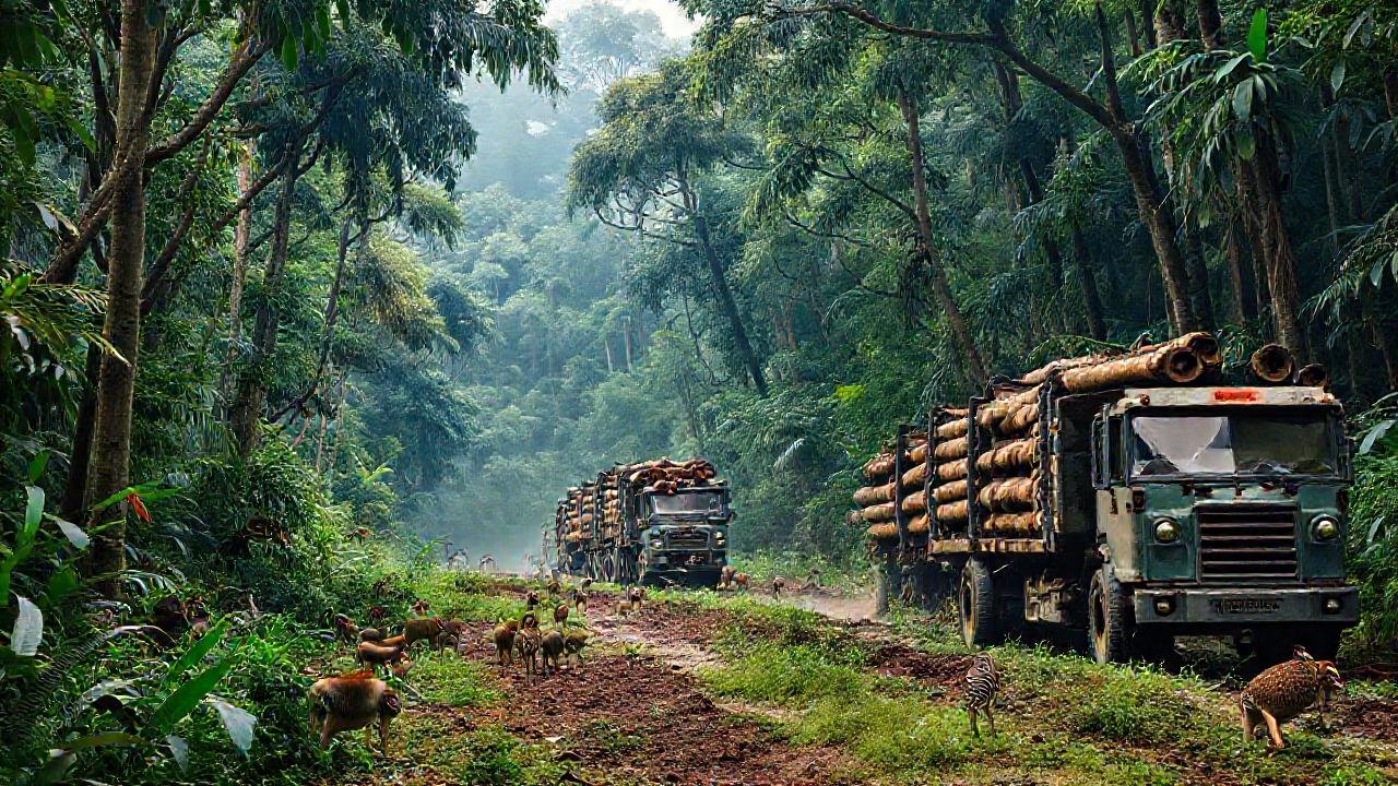La deforestación amenaza la vida silvestre