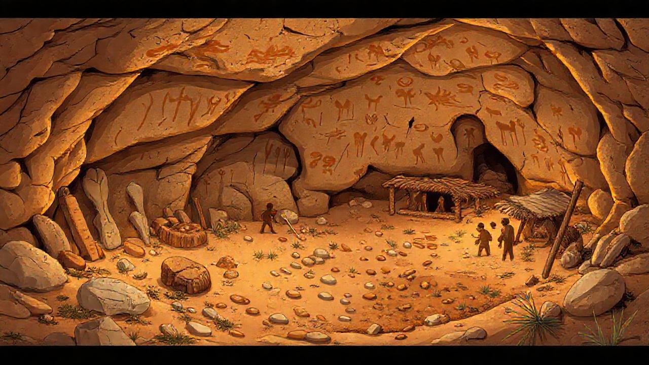 Los primeros humanos crearon una vida compleja