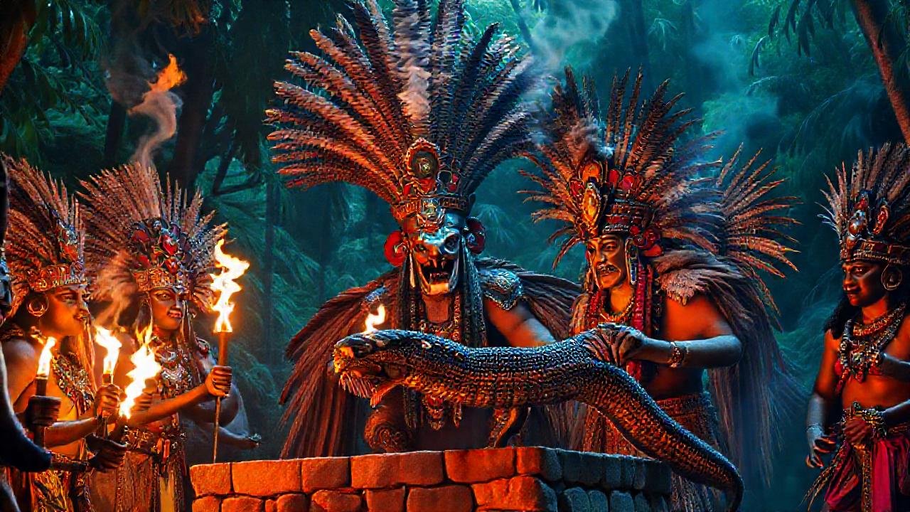 Mayas celebraron rituales con fuego y danza