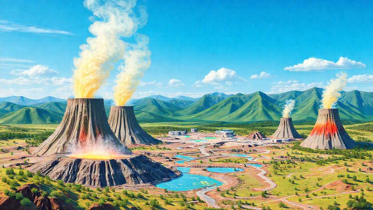 Energía geotérmica: limpio y vibrante