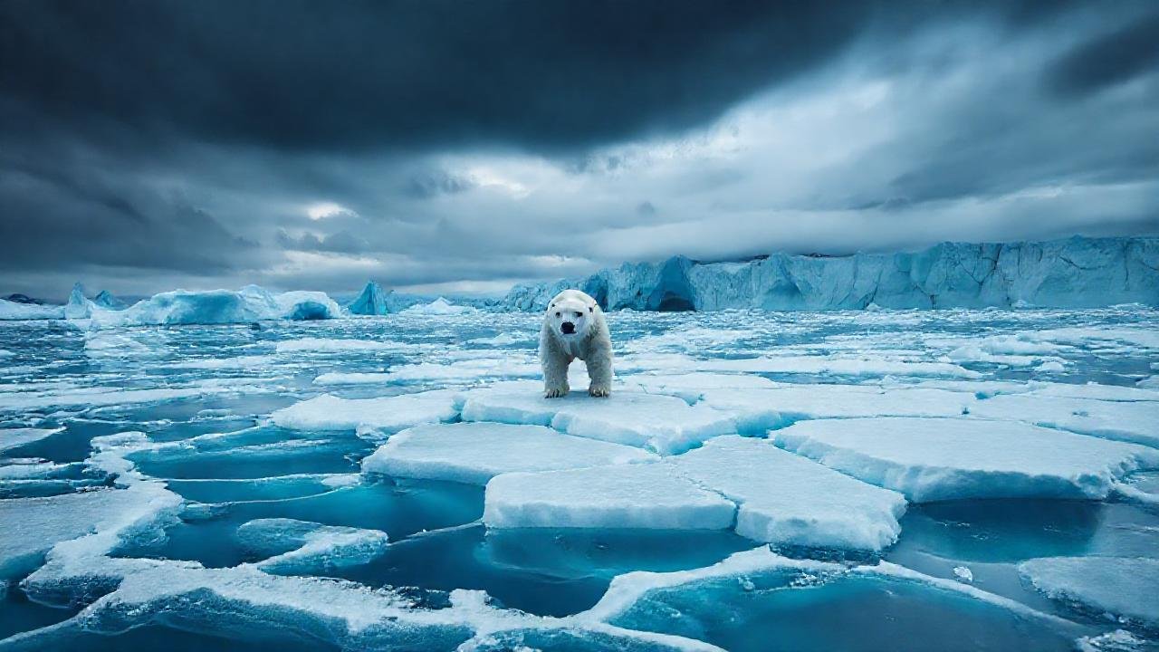 El derretimiento glacial amenaza un futuro sombrío