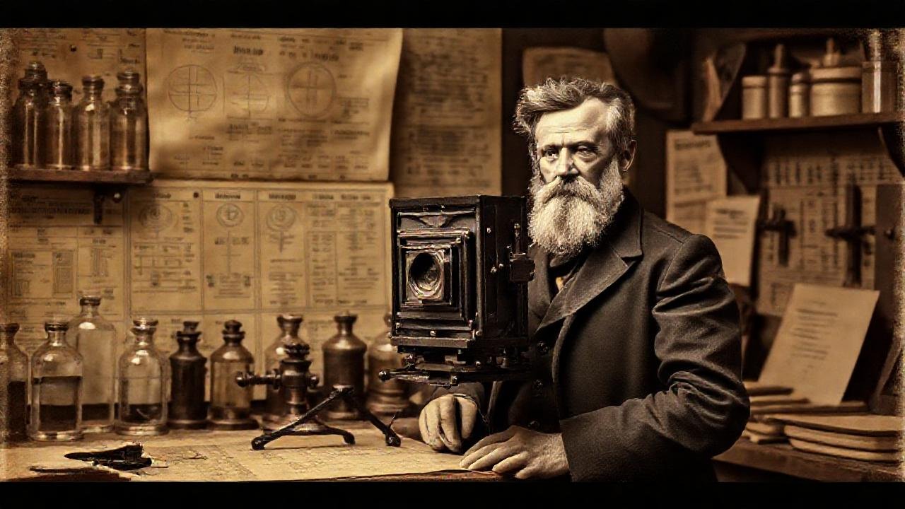 Taller fotográfico del siglo XIX