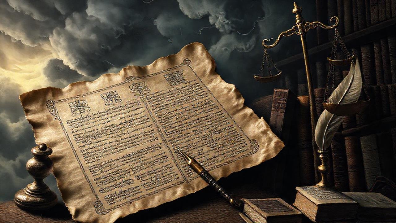La justicia debatida en pergaminos oscuros