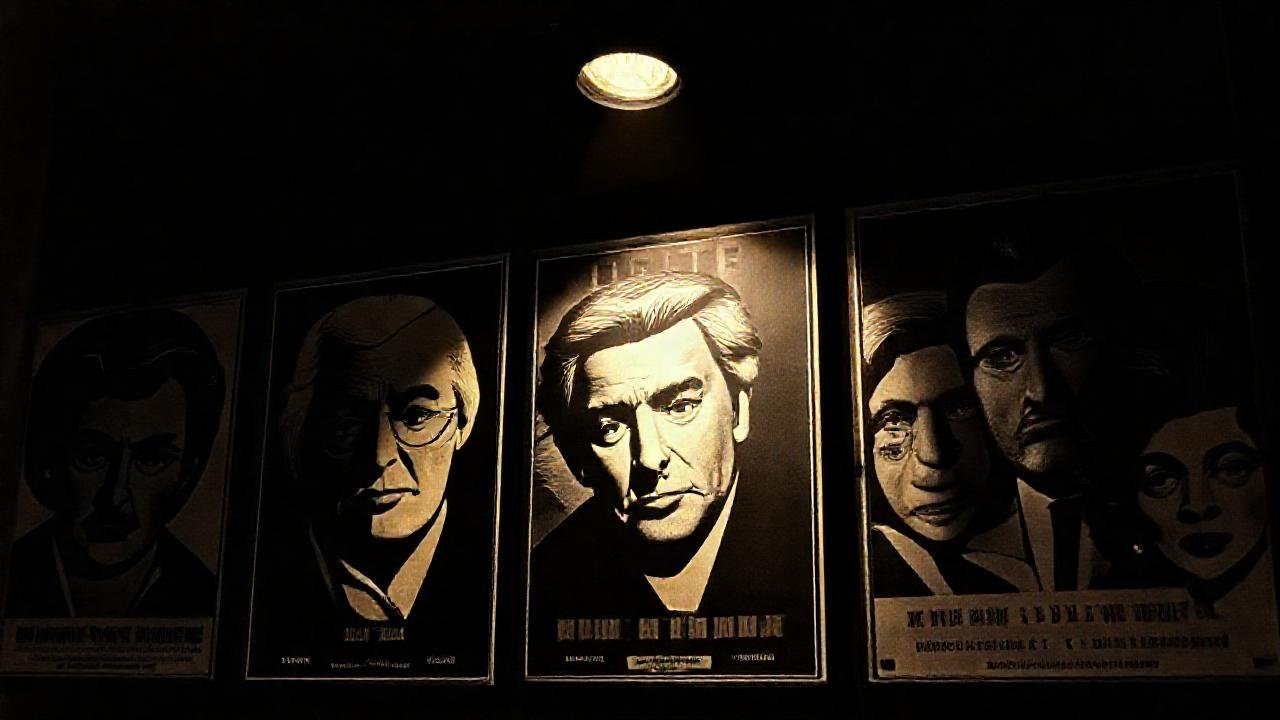 Posters vintage evocan drama y época