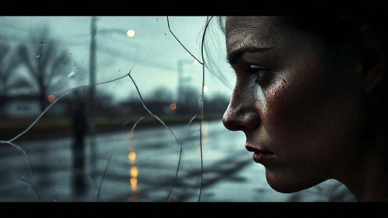 Una figura solitaria enfrenta recuerdos melancólicos