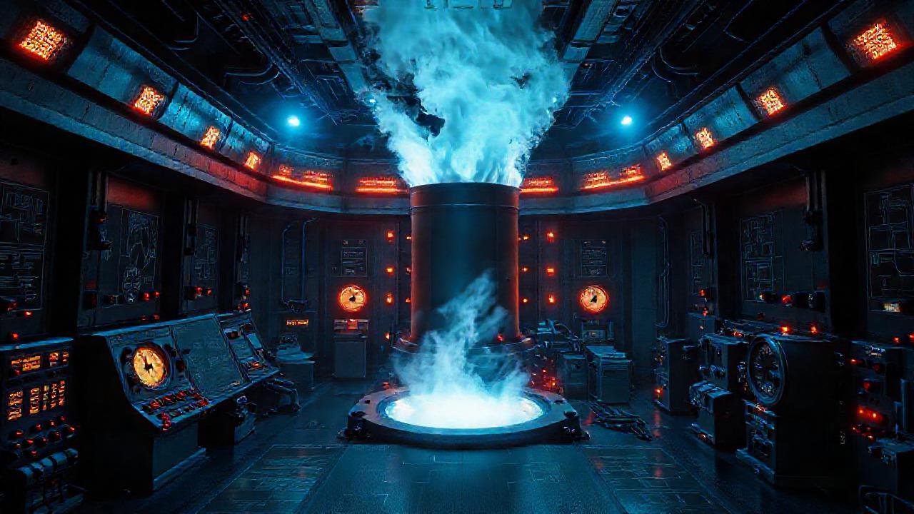 Reactor nuclear emite energía misteriosa y oscura