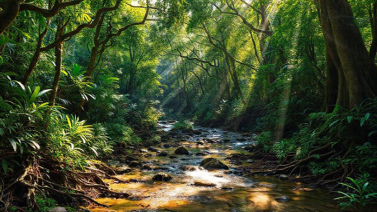 Un bosque exuberante inspira un futuro sostenible