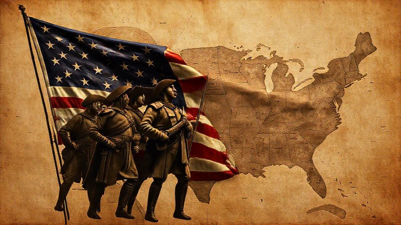 Bandera americana: revolución