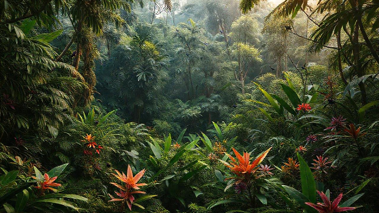 Selva exuberante: peligro