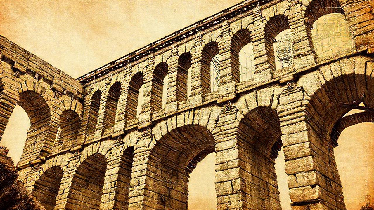 Aqueduct romano: ingeniería, arte y ciencia