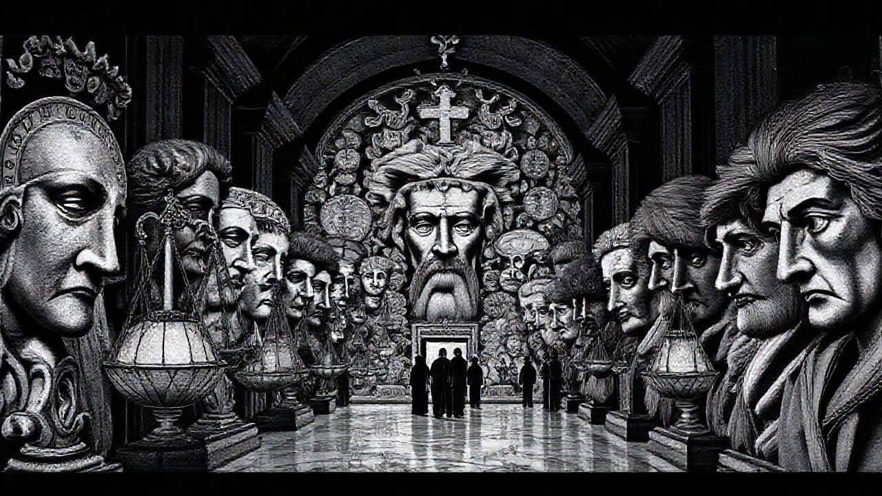 Poder y silencio en piedra antigua