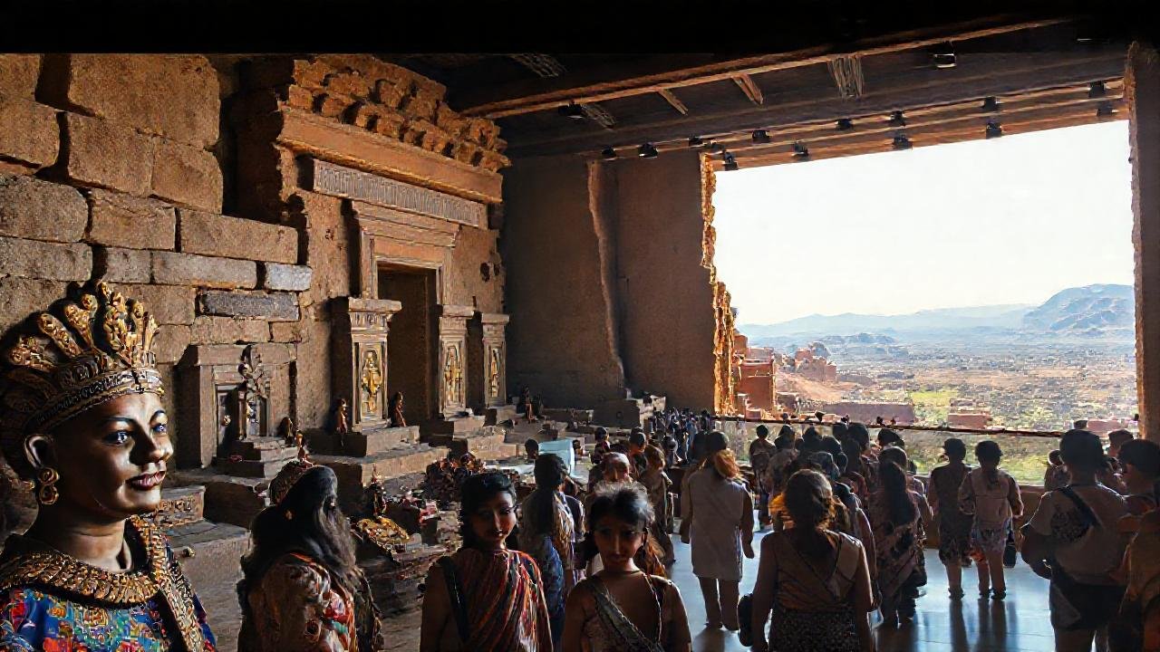 El museo exhibe riqueza ancestral y curiosidad