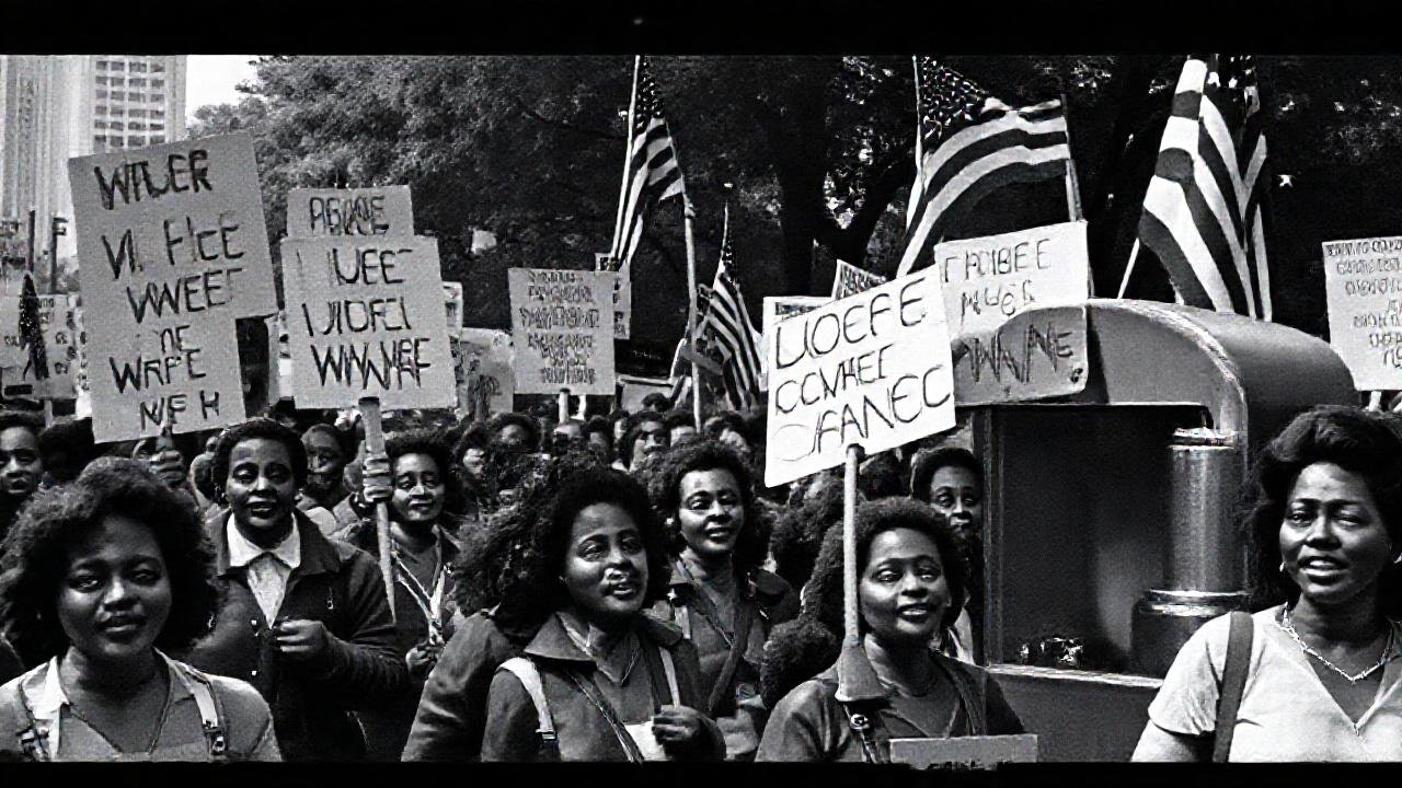 Manifestantes demandaban derechos civiles en 1960
