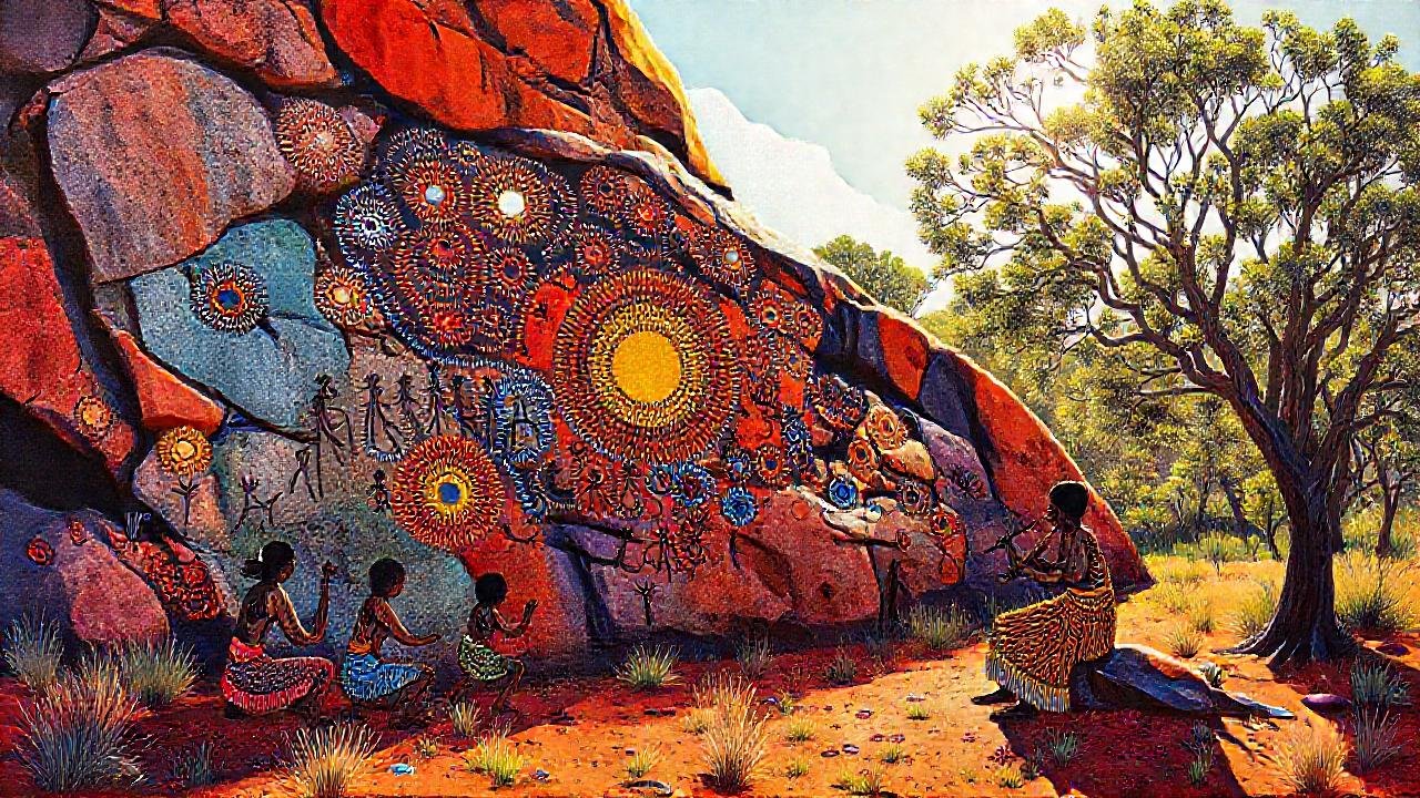 Ceremonia aborigen transmite sueños ancestrales