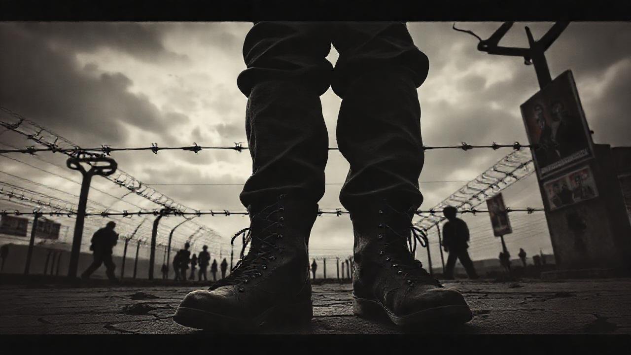 Un ambiente militar y amenazante prevalece