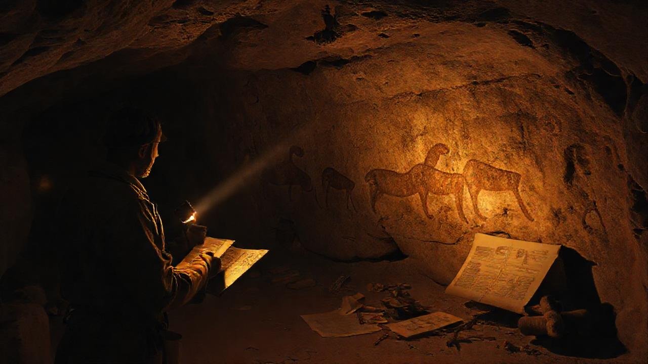 Arqueólogos descubren pinturas en cuevas antiguas