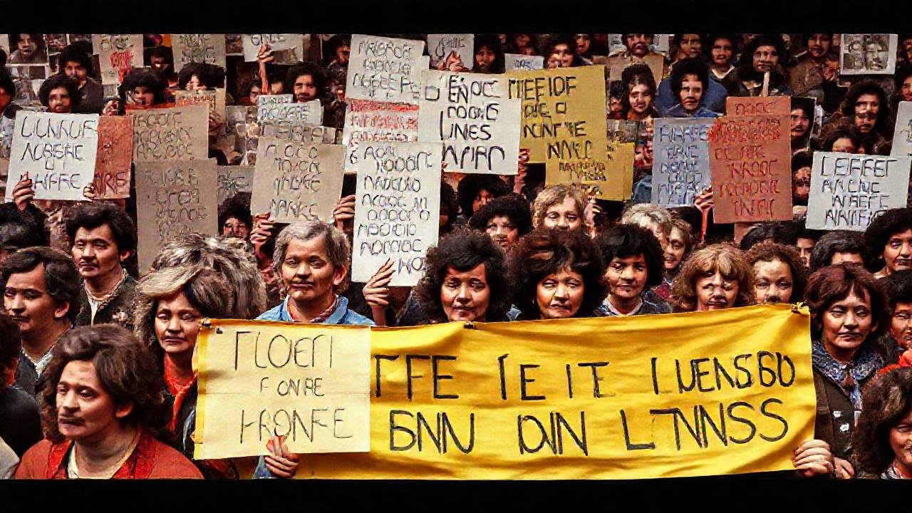 Fotografías históricas capturan décadas de protesta