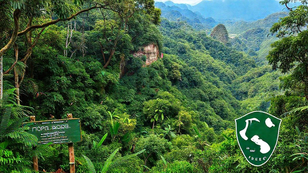 Parque nacional: exuberante y protegido