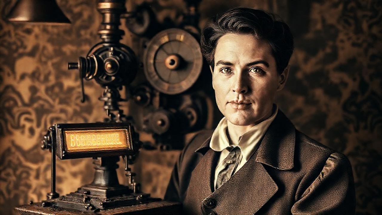 Un periodista vintage recibe un mensaje