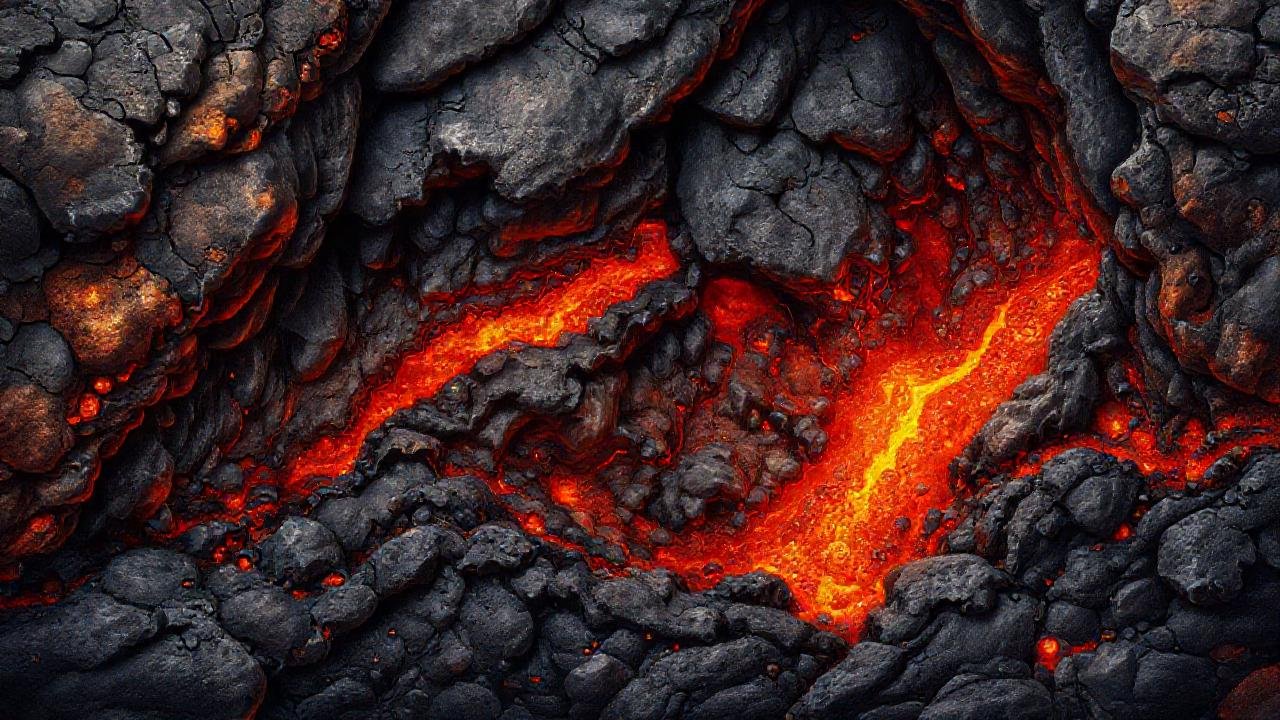 Rocas volcánicas detalladas revelan la Tierra