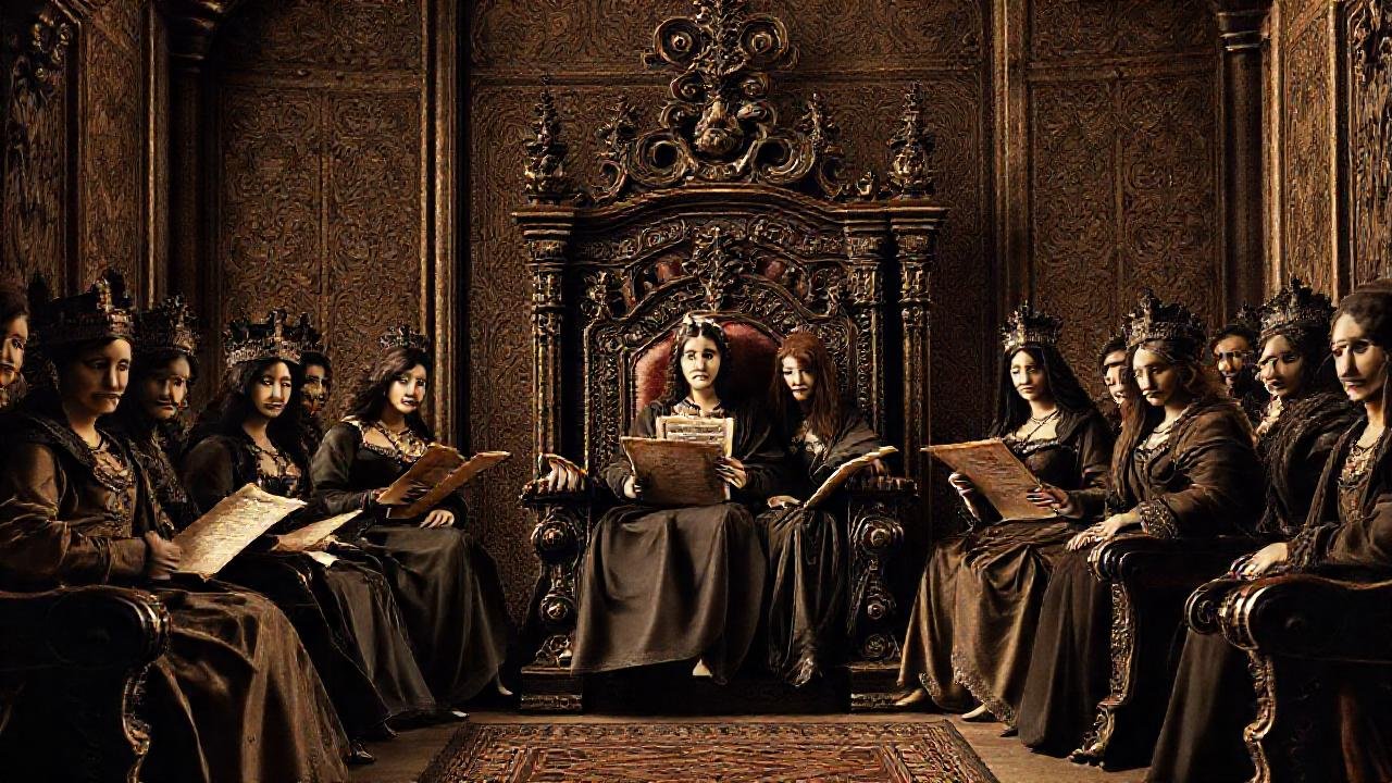 Un retrato formal de la realeza