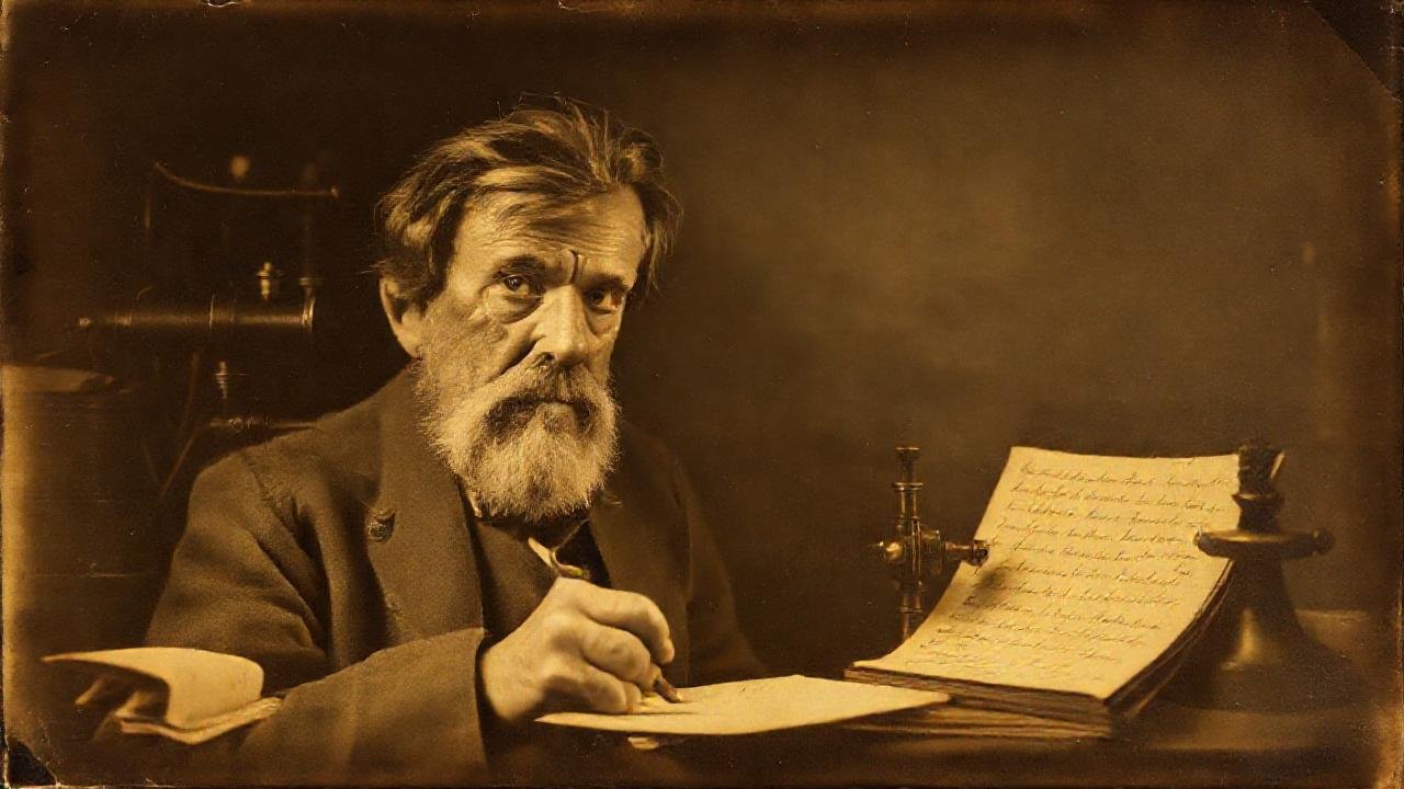 Un inventor del siglo XIX captura un retrato