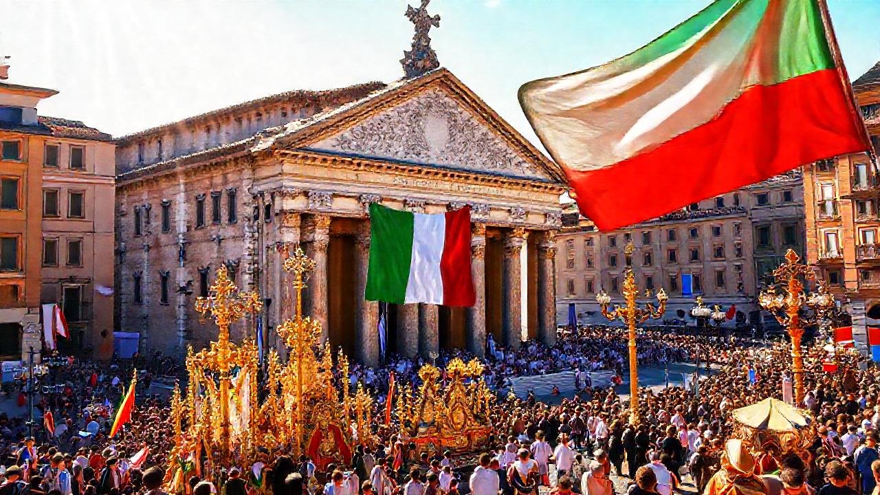 Roma celebra su fiesta religiosa