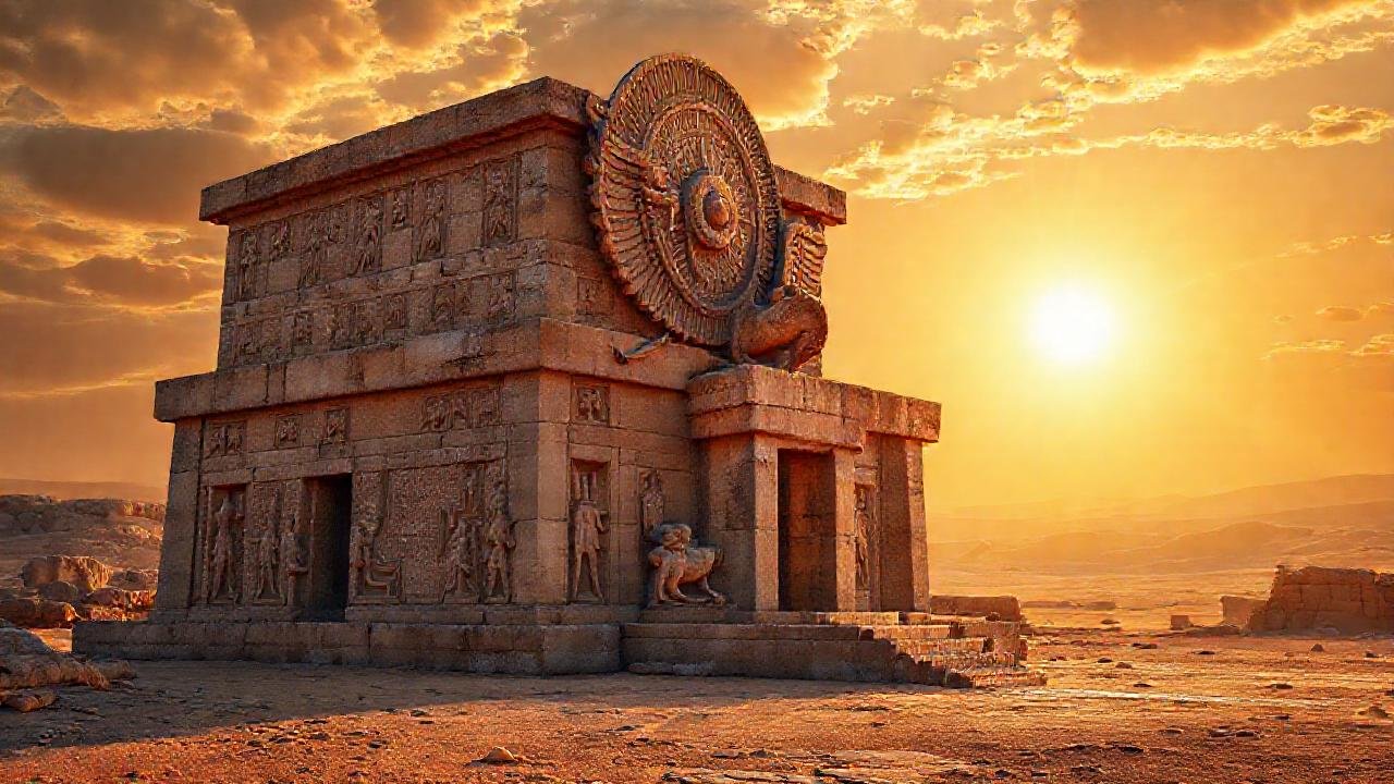 Ziggurat mesopotámico: símbolo religioso, piedra y luz