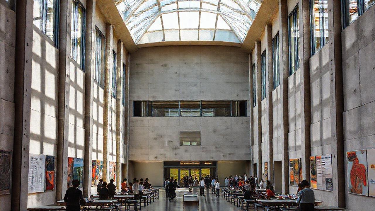 El Bauhaus fusionó formas geométricas y color