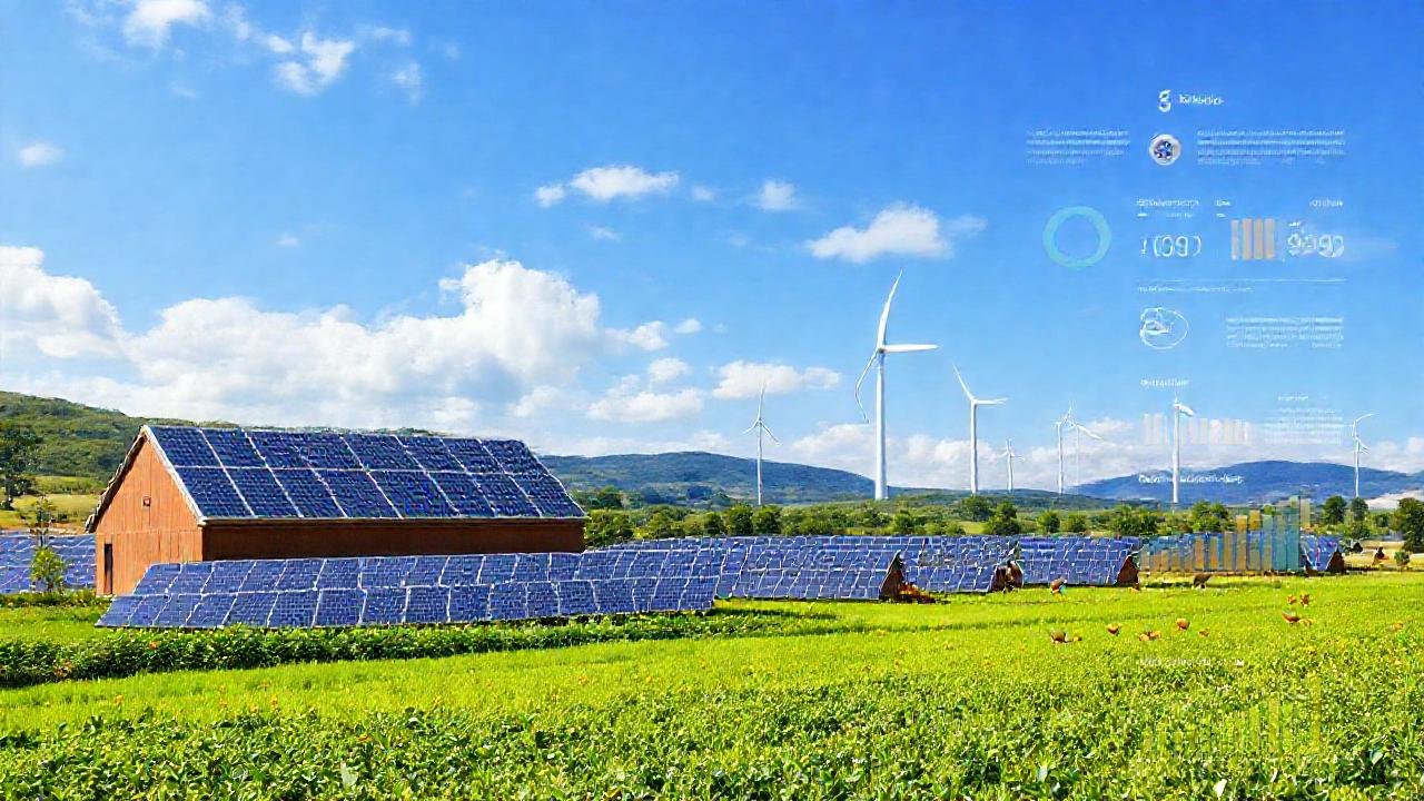 Una granja sostenible prospera en armonía