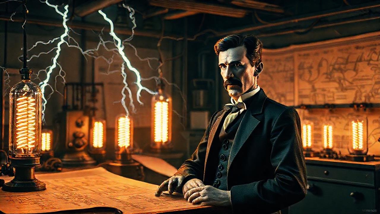 Tesla diseñó innovación con energía eléctrica