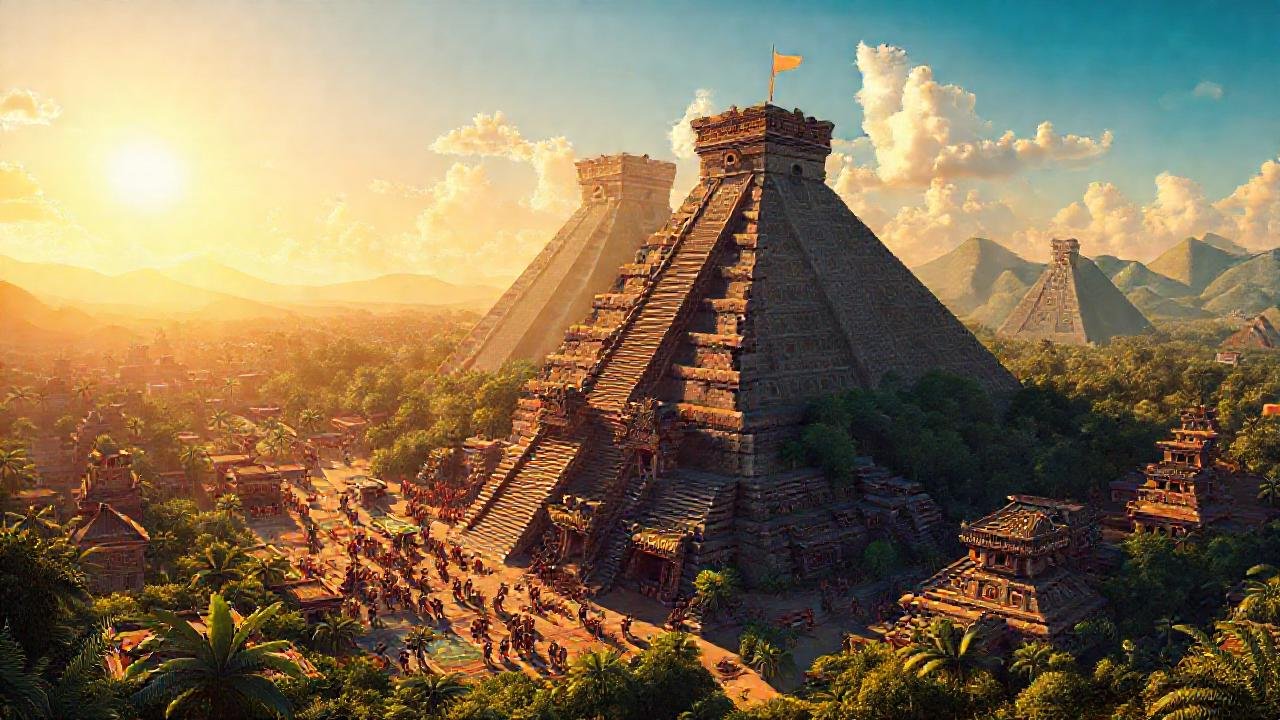 El imperio Azteca brillaba en su ciudad