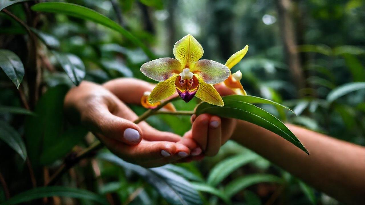 Conservación protege orquídeas raras en selva