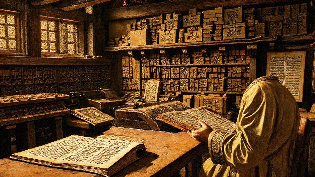 La imprenta renacentista creó una atmósfera histórica