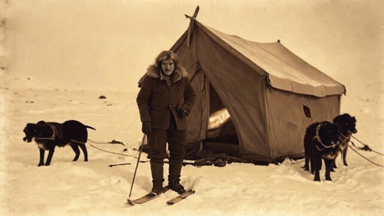 Amundsen exploró el Ártico con determinación