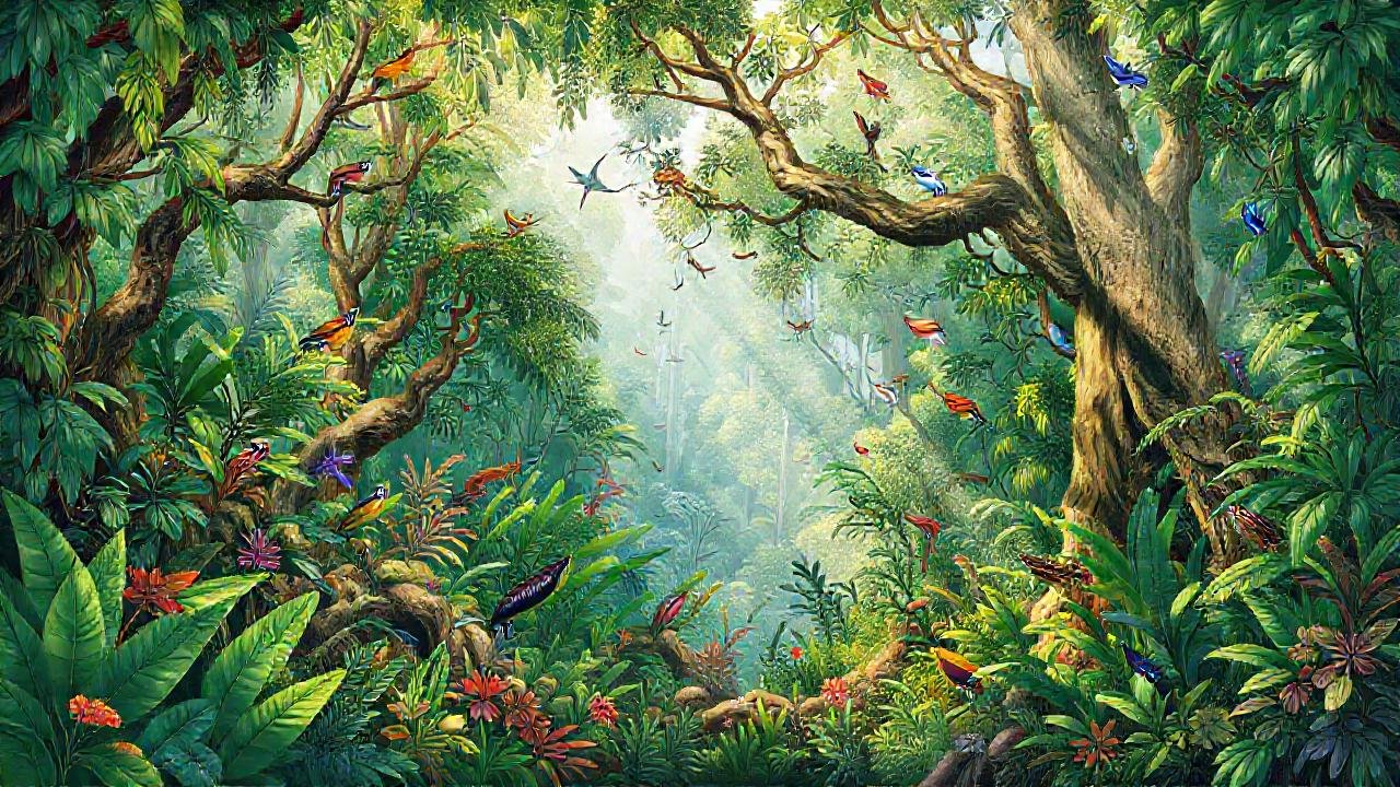 La selva es vida interconectada y vibrante