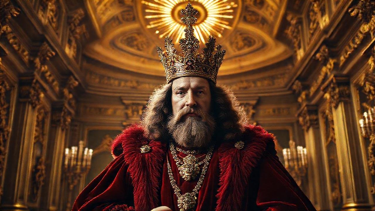 Un palacio real de opulencia radiante