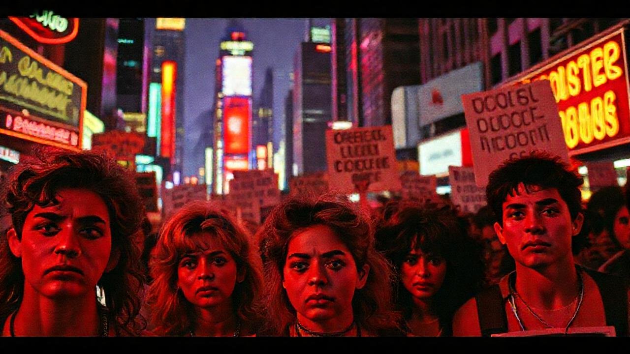 La década de 80 evocaba resistencia colorida