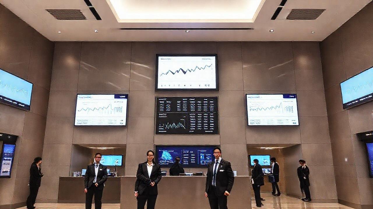 Banco moderno: tecnología, profesionalismo y optimismo