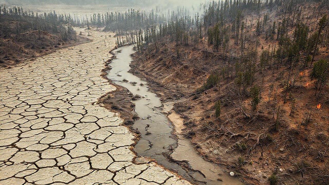 El clima devastó paisajes y vida