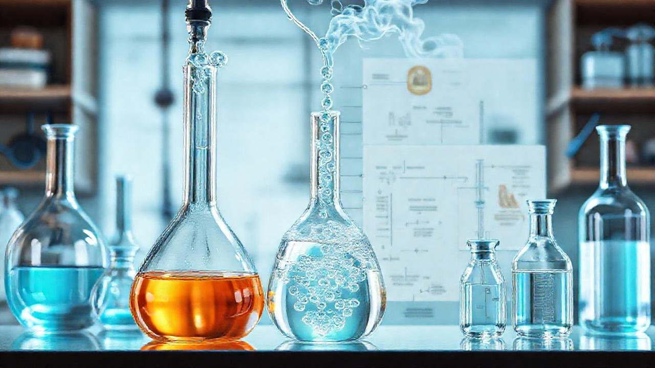 El laboratorio muestra destilación precisa y clara